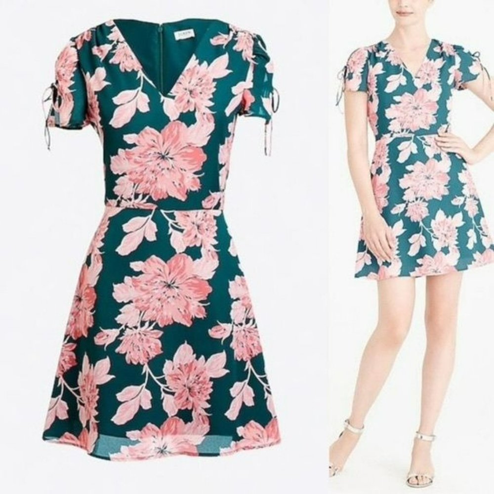 J. Crew Mercantile Floral Dress Plus Size 14